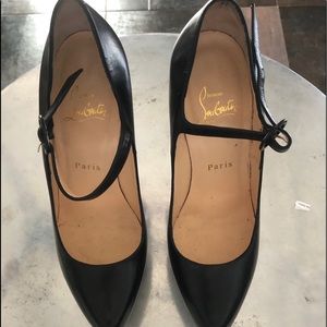 AUTHENTIC Christian Louboutin Black High Heels